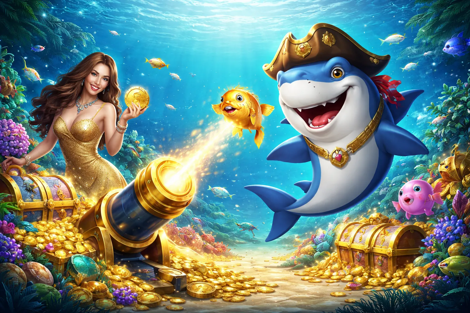 Thế giới Bắn Cá đầy màu sắc tại bet 888